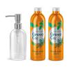 imageGrove Co Hydrating Gel Hand Soap Refills 2 x 13 Fl Oz  1 x Reusable Glass Soap Dispenser PlasticFree ampamp Liquid Refillable Starter Kit Natural Orange ampamp Rosemary FragranceOrange  Rosemary