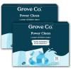 imageGrove Co Laundry Detergent Sheets Power Clean Dissolving Washer Sheets 2 Pack  64 Loads Tough Stain Remover 100 Natural Lavender Blossom amp Thyme FragranceFree  Clear