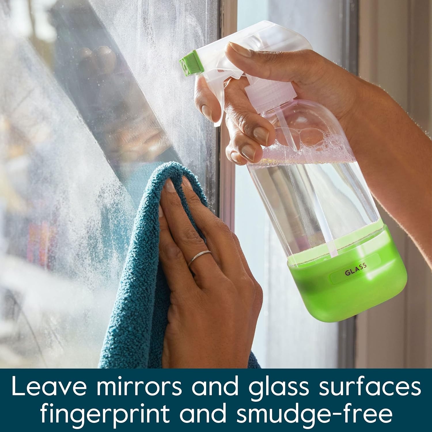 image:imageGrove Co Glass Cleaner Refill Concentrate 6 x 1 Fl Oz Streak Free PlantBased Household Cleaning Supplies No Plastic Waste 100 Natural Lemon amp Eucalyptus Fragrance 3 x 2 Pack Refills