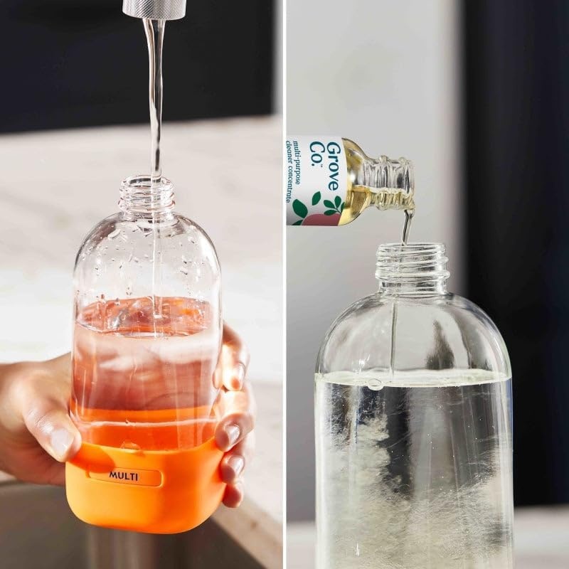 image:imageGrove Co MultiPurpose Cleaner Concentrate Refills 6 x 1fl oz Apple amp Pear Blossom 6 refills Plantbased No plastic waste Ammonia amp chlorine free No Harsh ChemicalsFresh Pomelo