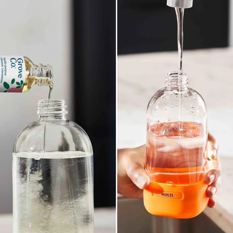image:imageGrove Co MultiPurpose Cleaner Concentrate Refills 6 x 1fl oz Apple amp Pear Blossom 6 refills Plantbased No plastic waste Ammonia amp chlorine free No Harsh ChemicalsFresh Pomelo