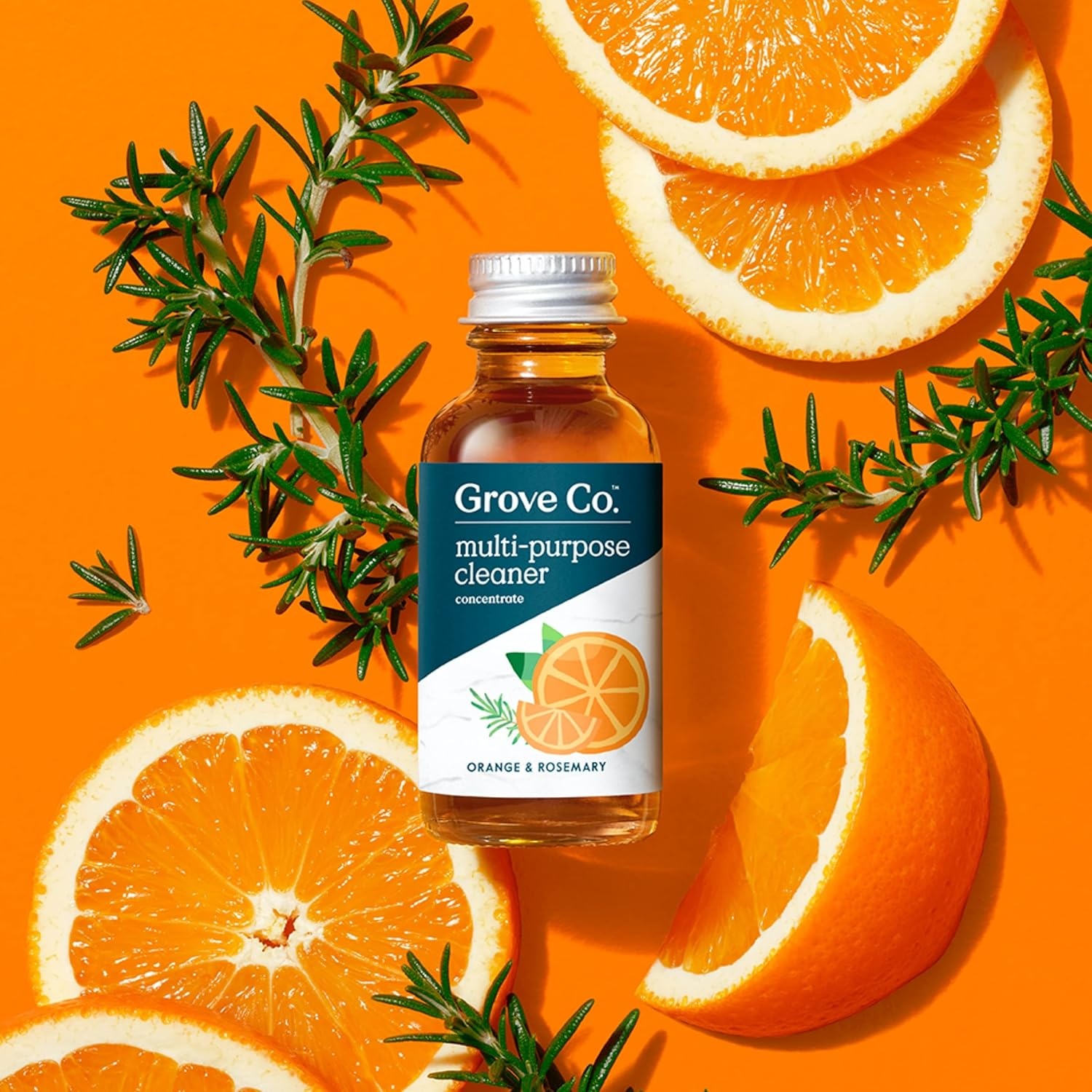 image:imageGrove Co MultiPurpose Cleaner Concentrate Refills 6 x 1fl oz Apple amp Pear Blossom 6 refills Plantbased No plastic waste Ammonia amp chlorine free No Harsh ChemicalsOrange Rosemary